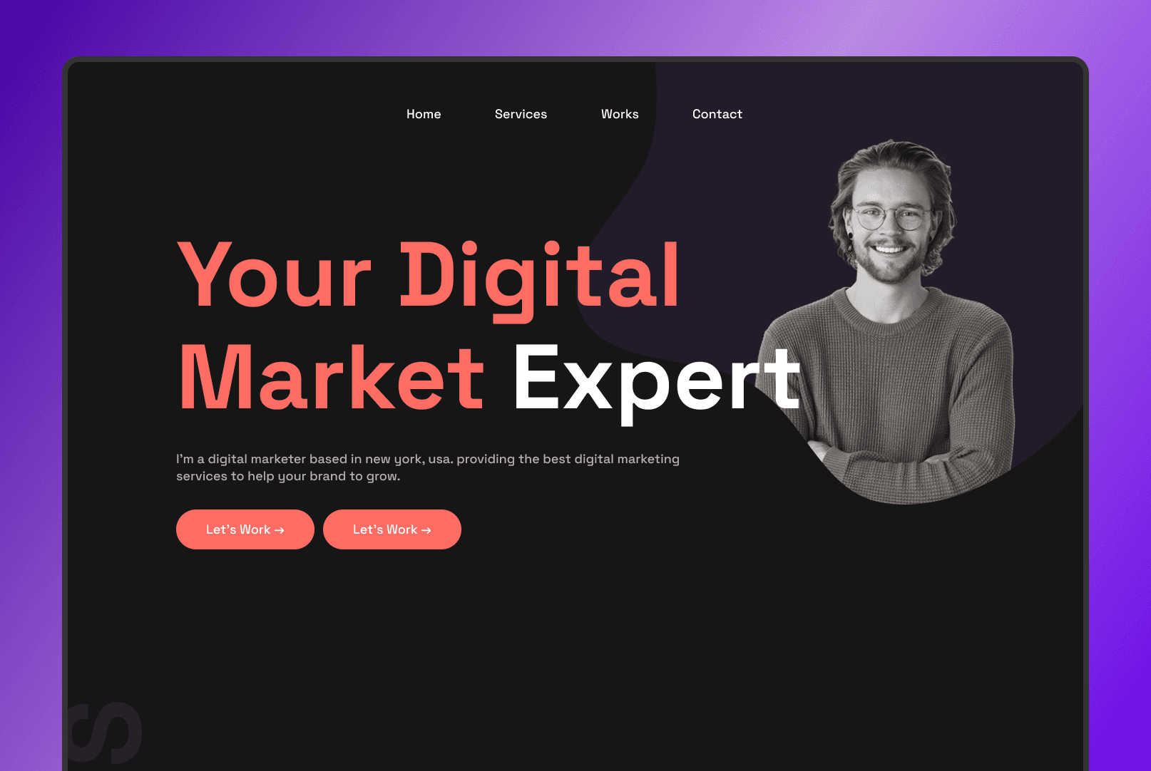 Marketing Expert Portfolio preview