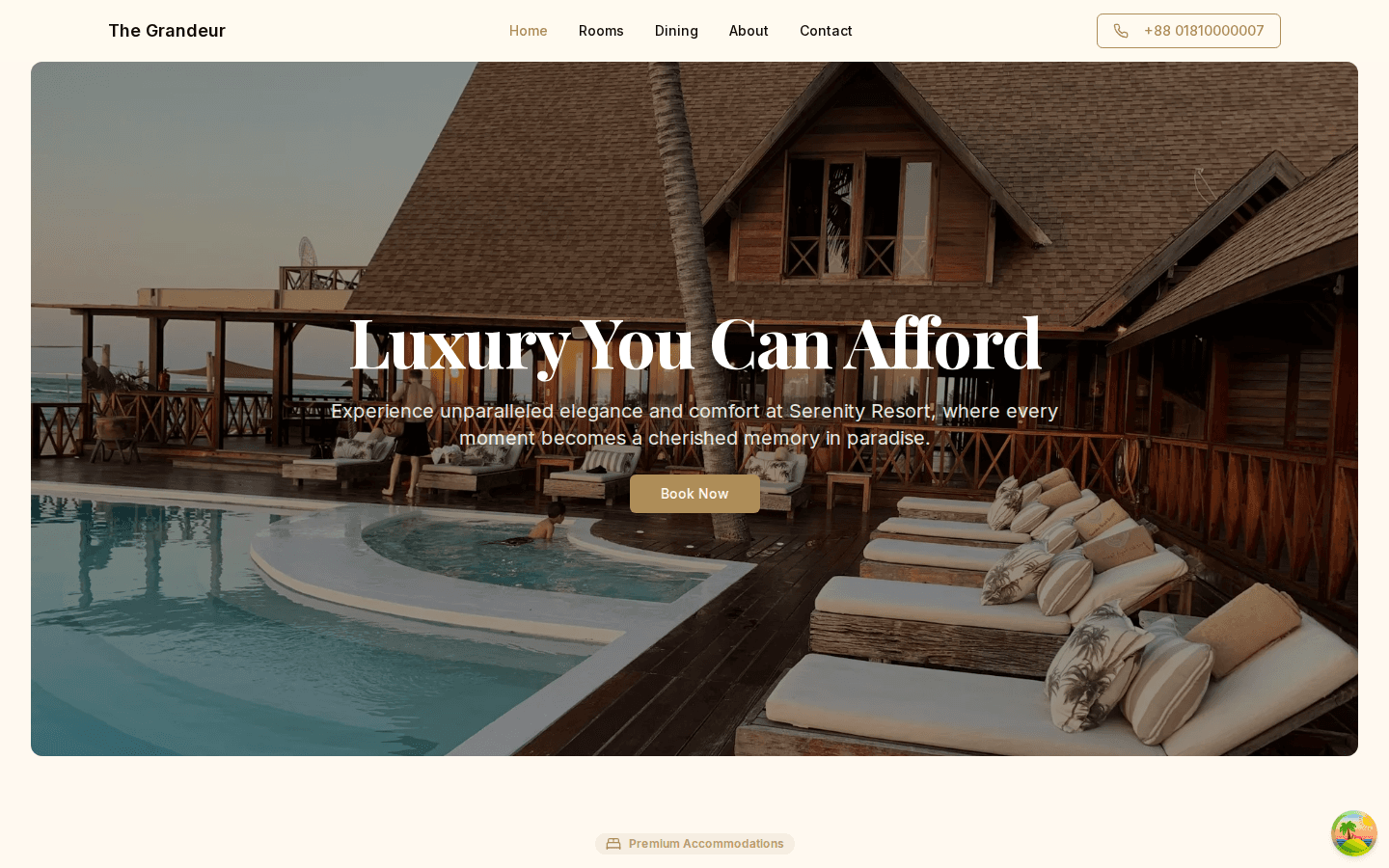 InstaStay Hotel Booking System preview